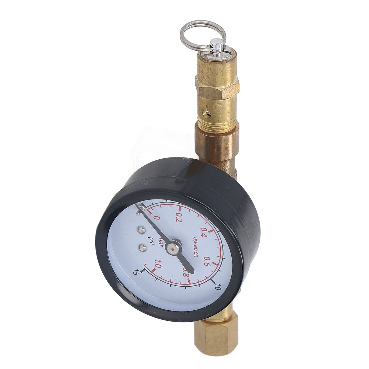 Beer Brew Spunding Valve Adjustable Pressure Relief Valve with Ball Lock Beer Brewing Equipment