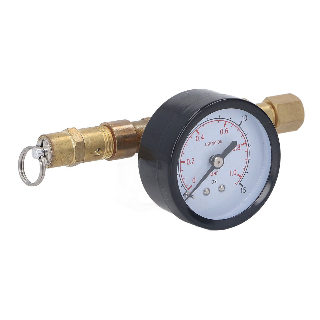 Beer Brew Spunding Valve Adjustable Pressure Relief Valve with Ball Lock Beer Brewing Equipment