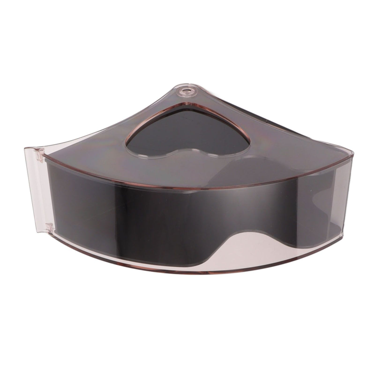 Coffee Filter Holder Storage Coffee Filter Paper Dispenser Rack with Dustproof Cover for Cafe Office Black