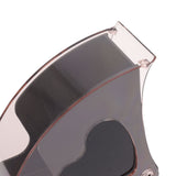Coffee Filter Holder Storage Coffee Filter Paper Dispenser Rack with Dustproof Cover for Cafe Office Black - Extra Image