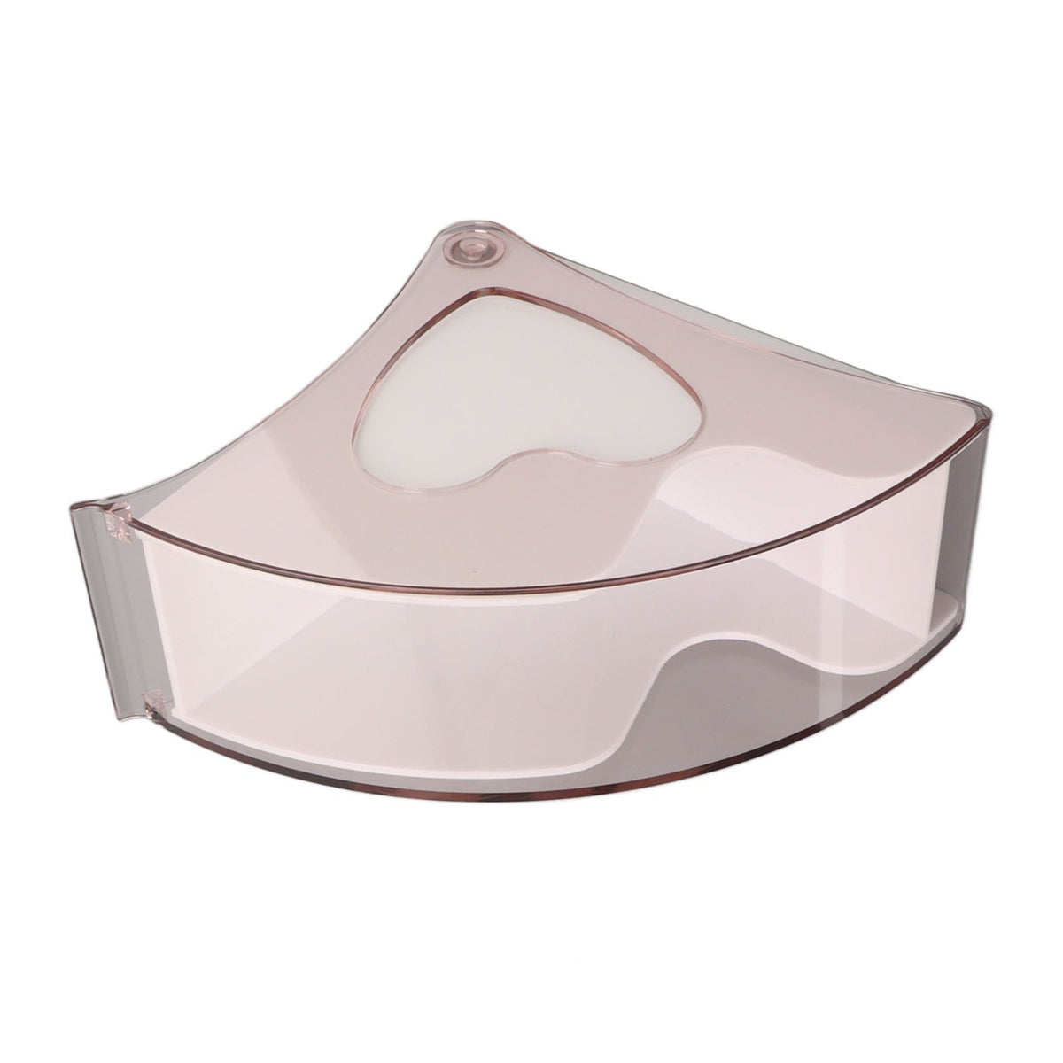 Coffee Filter Holder Storage Coffee Filter Paper Dispenser Rack with Dustproof Cover for Cafe Office White