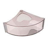 Coffee Filter Holder Storage Coffee Filter Paper Dispenser Rack with Dustproof Cover for Cafe Office White
