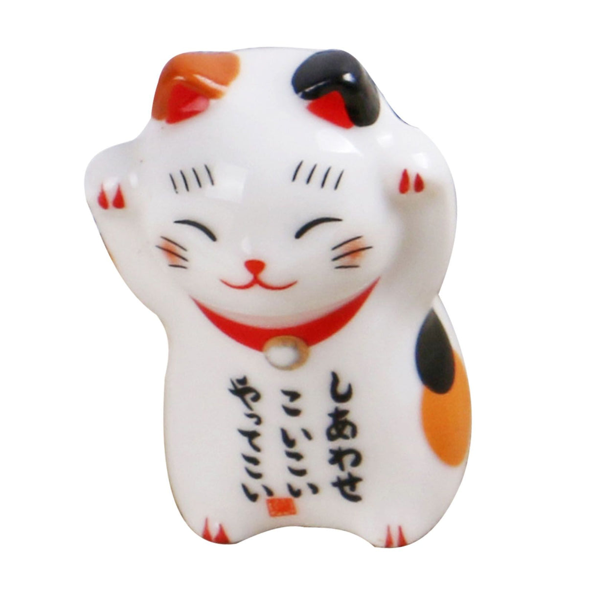 5Pcs Chopstick Racks Ceramic Cat Tableware Rest Mini Ceramic Kitten Ornaments Japanese Style