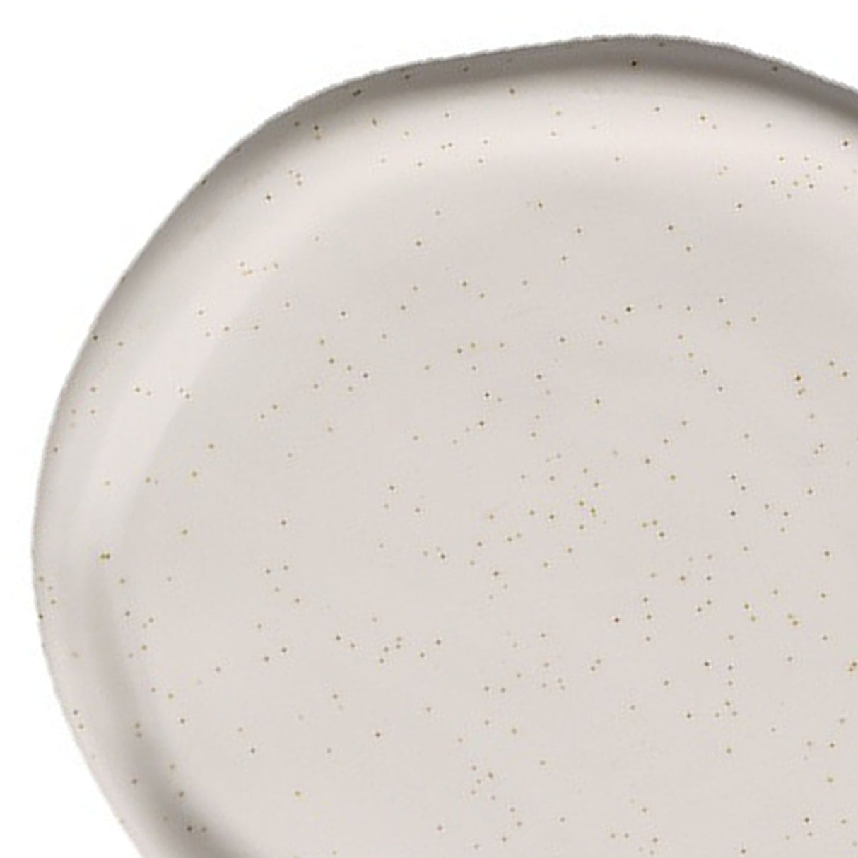 Jewelry Plate Ceramic Glossy Appearance Simple Modern Stylish Storage Tray for Home Gift White Round