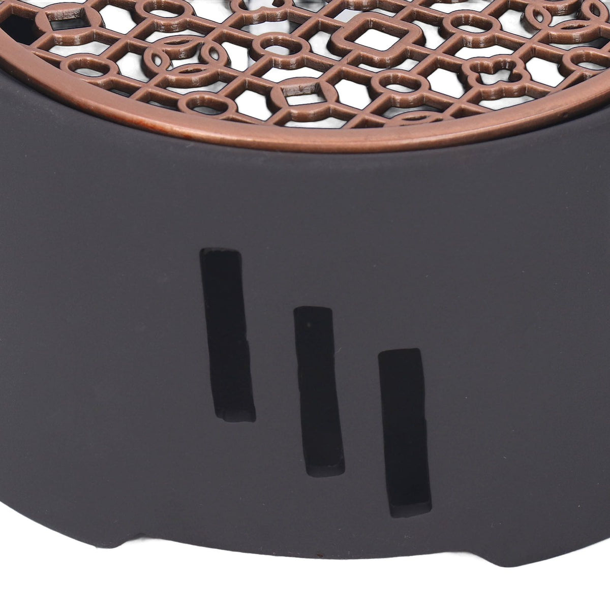 Teapot Warmer Kit with Bronze Color Mat Functional Convenient Tea Coffee Warm Tool for Coffee Beverages