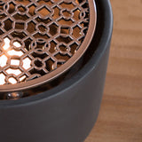 Teapot Warmer Kit with Bronze Color Mat Functional Convenient Tea Coffee Warm Tool for Coffee Beverages