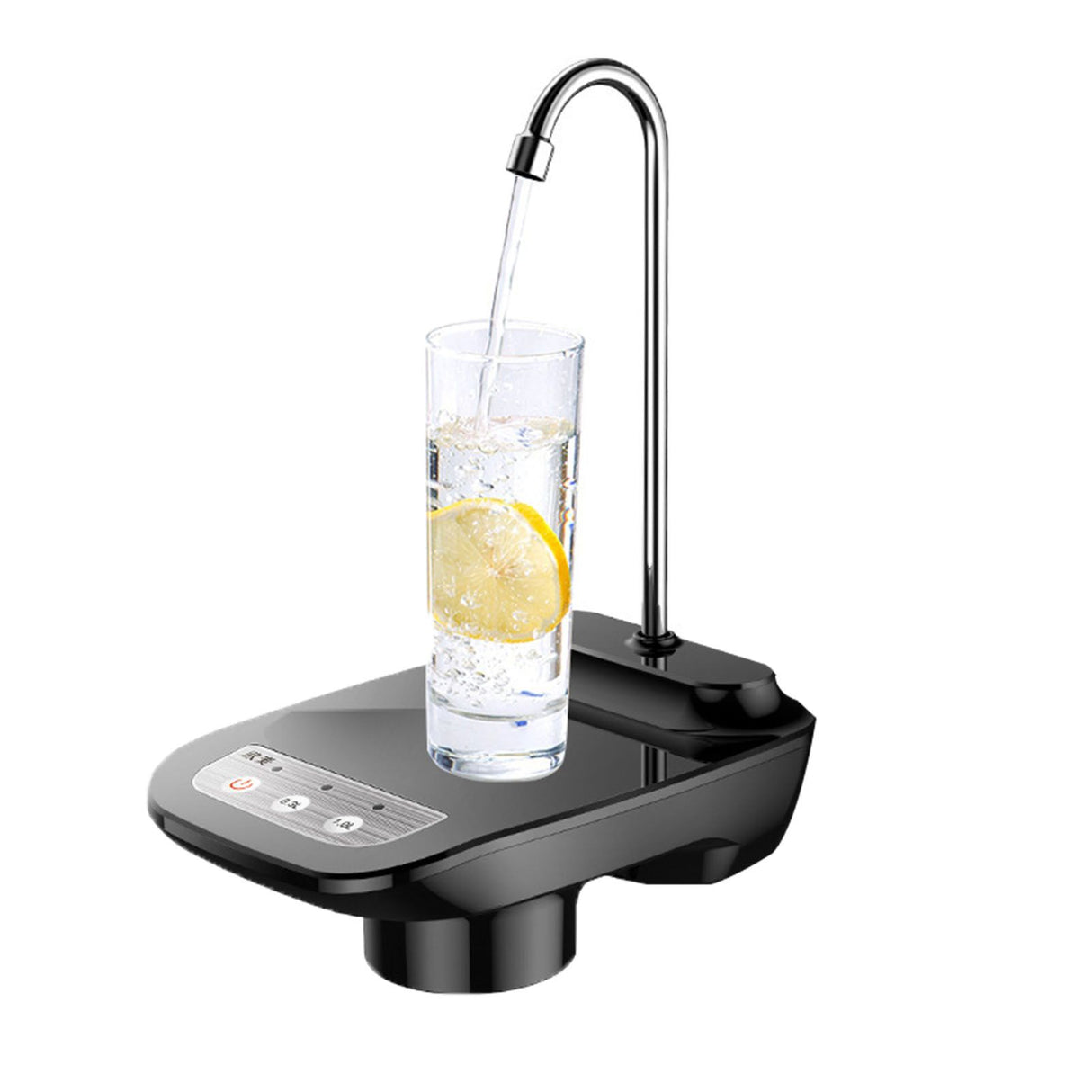 Electric Bottled Water Dispenser Home Multifunctional Electric Drinking Water Pump Black