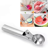 Ice Cream Scoop Stainless Steel Cookie Scoop Multifunctional Manual Portable Ice Cream Scooper for Home Hotel Restaurant