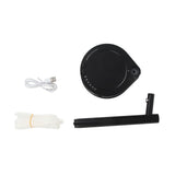 Cordless Water Bottle Pump Detachable Automatic Water Dispenser Portable Water Pump Dispenser for Home Kitchen Office Black