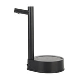 Cordless Water Bottle Pump Detachable Automatic Water Dispenser Portable Water Pump Dispenser for Home Kitchen Office Black