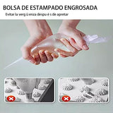 300Pcs Disposable Piping Bags Thickened Pastry Bags for Baking Cupcake Cookies Cake Decorating - Low Angle