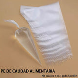 300Pcs Disposable Piping Bags Thickened Pastry Bags for Baking Cupcake Cookies Cake Decorating