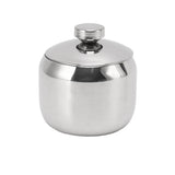 Condiment Jar with Lid 304 Stainless Steel Seasoning Container Pot for Spice Salt Sugar