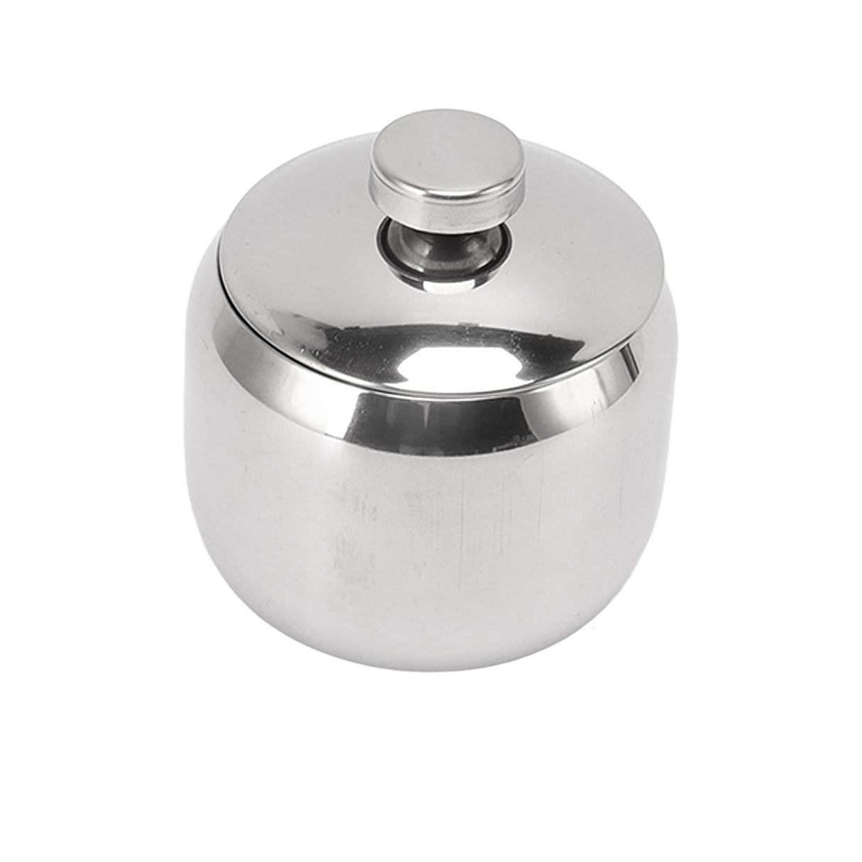 Condiment Jar with Lid 304 Stainless Steel Seasoning Container Pot for Spice Salt Sugar