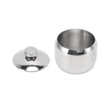 Condiment Jar with Lid 304 Stainless Steel Seasoning Container Pot for Spice Salt Sugar