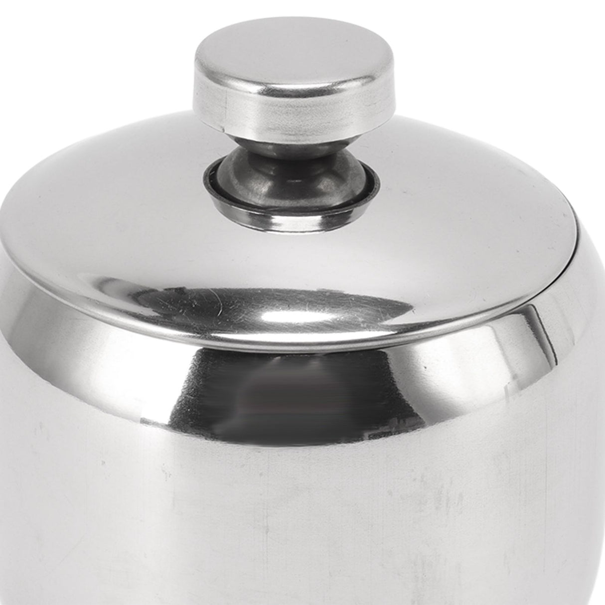 Condiment Jar with Lid 304 Stainless Steel Seasoning Container Pot for Spice Salt Sugar