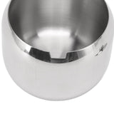 Condiment Jar with Lid 304 Stainless Steel Seasoning Container Pot for Spice Salt Sugar