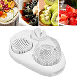 Egg Dicer 3 Slicing Modes Hard Boiled Egg Cutter Kitchen Cutter for Decoration Salad Sandwich - Extra Image