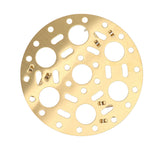 Steaming Rack Stainless Foldable Multi Function Steel Steaming Tray Dumplings Egg Steaming Tool for Home Restaurant Gold - Low Angle