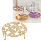 Steaming Rack Stainless Foldable Multi Function Steel Steaming Tray Dumplings Egg Steaming Tool for Home Restaurant Gold - Extra Image