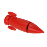Knife Sharpener Creative Ceramic Handheld Manual Knife Sharpener for Kitchen Knives Scissor Red - Top-Down View