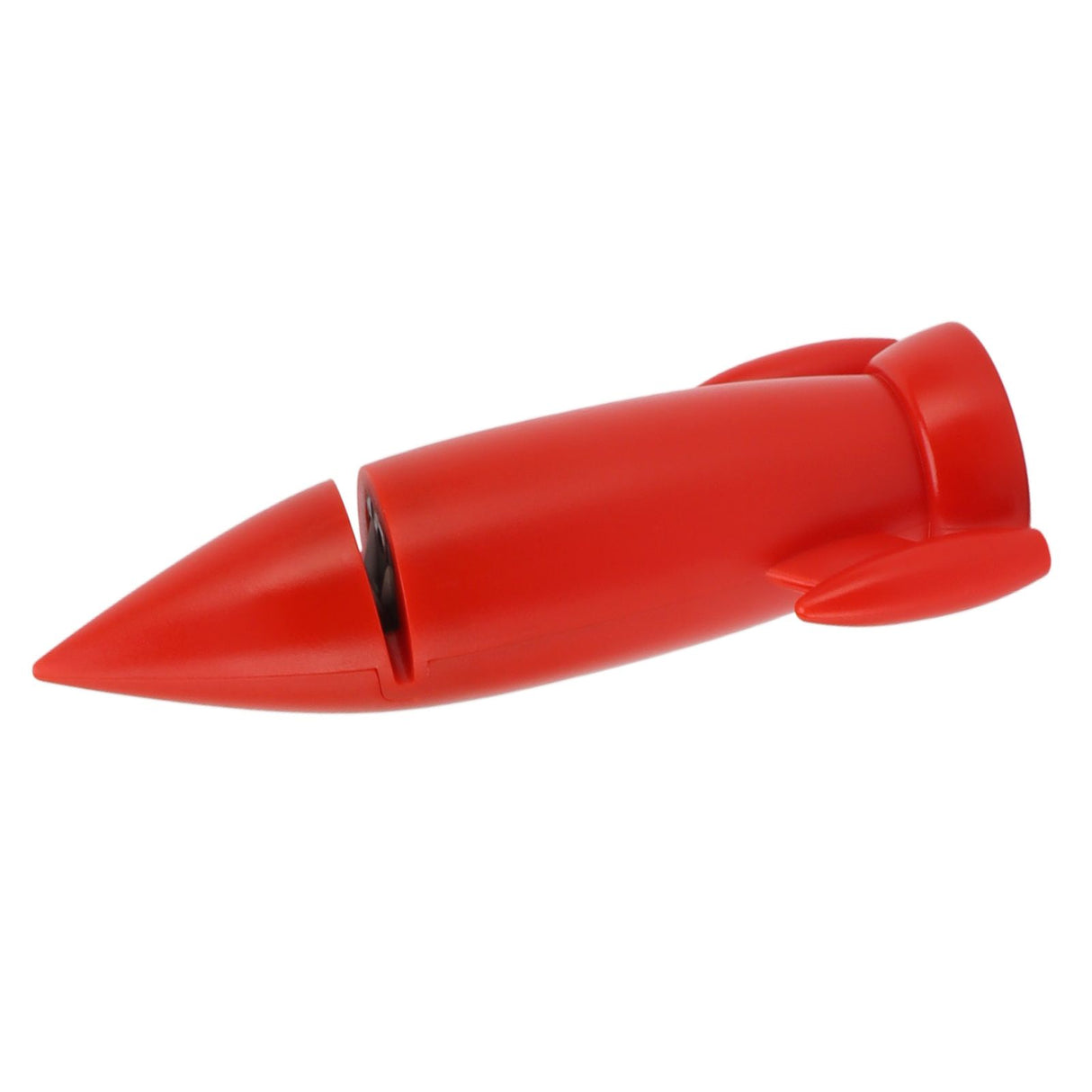 Knife Sharpener Creative Ceramic Handheld Manual Knife Sharpener for Kitchen Knives Scissor Red
