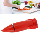 Knife Sharpener Creative Ceramic Handheld Manual Knife Sharpener for Kitchen Knives Scissor Red