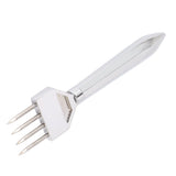 Ice Chipper Professional Manual Full Metal Food Grade Ice Crusher Stick for Kitchen Bar Restaurant Type A - Front View