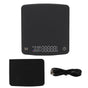 Tiny Coffee Scale Digital Drip Coffee Scale Rechargeable Automatic Timing Kitchen Food Scale 2kg/0.1g