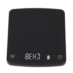 Tiny Coffee Scale Digital Drip Coffee Scale Rechargeable Automatic Timing Kitchen Food Scale 2kg/0.1g, Rechargeable