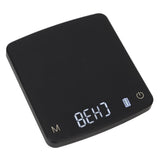 Tiny Coffee Scale Digital Drip Coffee Scale Rechargeable Automatic Timing Kitchen Food Scale 2kg/0.1g - 45-Degree Angle
