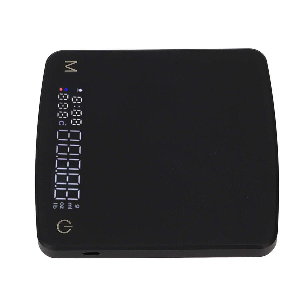Tiny Coffee Scale Digital Drip Coffee Scale Rechargeable Automatic Timing Kitchen Food Scale 2kg/0.1g