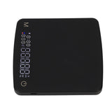 Tiny Coffee Scale Digital Drip Coffee Scale Rechargeable Automatic Timing Kitchen Food Scale 2kg/0.1g