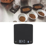 Tiny Coffee Scale Digital Drip Coffee Scale Rechargeable Automatic Timing Kitchen Food Scale 2kg/0.1g