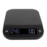 Digital Coffee Scale Waterproof 0.1g High Accuracy Manual Automatic Mini Portable Baking Scale with Timer 3kg
