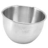 Mixing Bowl Refrigerator Dishwasher Safe Thick 304 Stainless Steel Serving Bowl with Scale for Salad Fruit Baking Type A