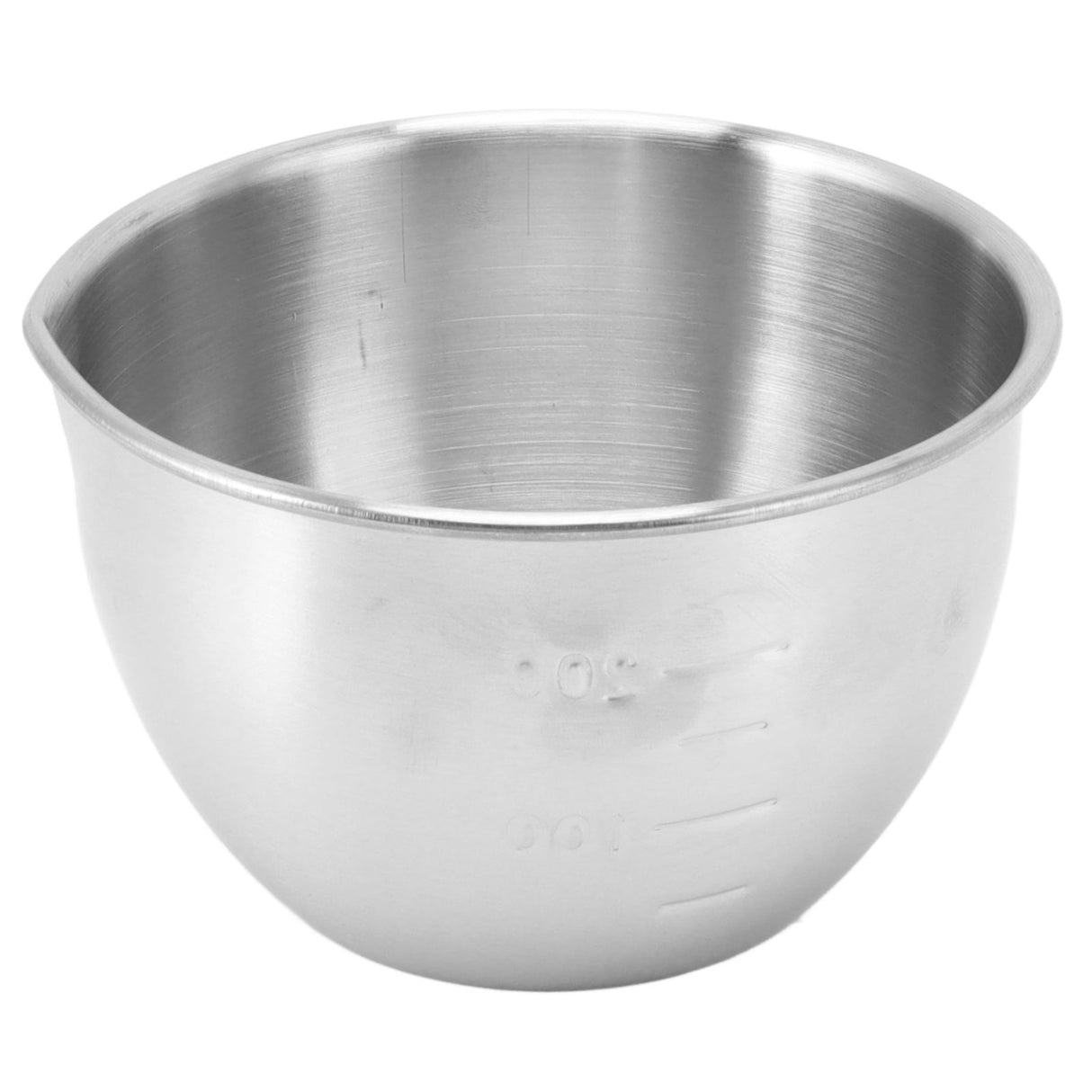 Mixing Bowl Refrigerator Dishwasher Safe Thick 304 Stainless Steel Serving Bowl with Scale for Salad Fruit Baking Type A