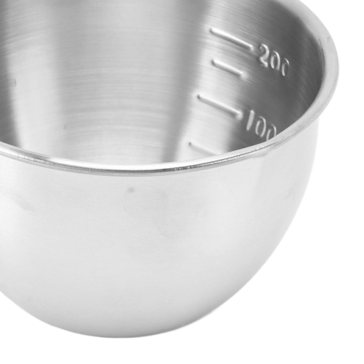 Mixing Bowl Refrigerator Dishwasher Safe Thick 304 Stainless Steel Serving Bowl with Scale for Salad Fruit Baking Type A