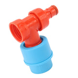 Beer Tee Adapter Plastic Chemical Resistance 3 Way Carbonation Cap for Carbonated Drinks Soft Drinks