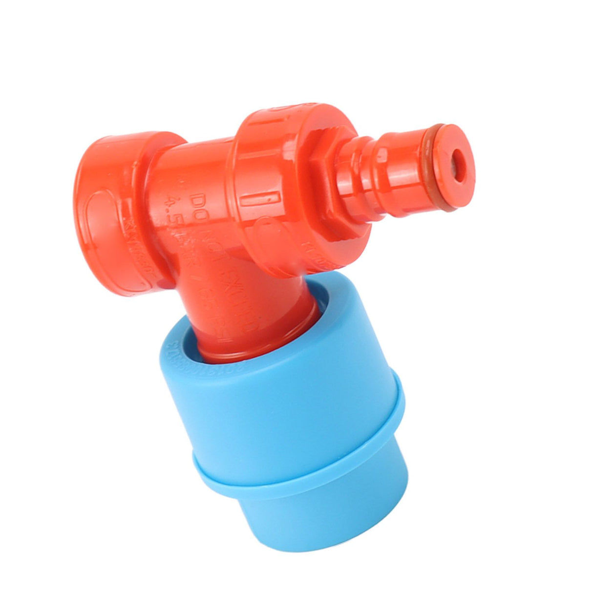 Beer Tee Adapter Plastic Chemical Resistance 3 Way Carbonation Cap for Carbonated Drinks Soft Drinks