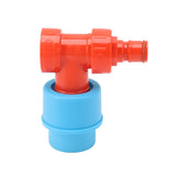 Beer Tee Adapter Plastic Chemical Resistance 3 Way Carbonation Cap for Carbonated Drinks Soft Drinks - Close-Up Angle