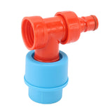 Beer Tee Adapter Plastic Chemical Resistance 3 Way Carbonation Cap for Carbonated Drinks Soft Drinks - Low Angle