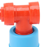 Beer Tee Adapter Plastic Chemical Resistance 3 Way Carbonation Cap for Carbonated Drinks Soft Drinks