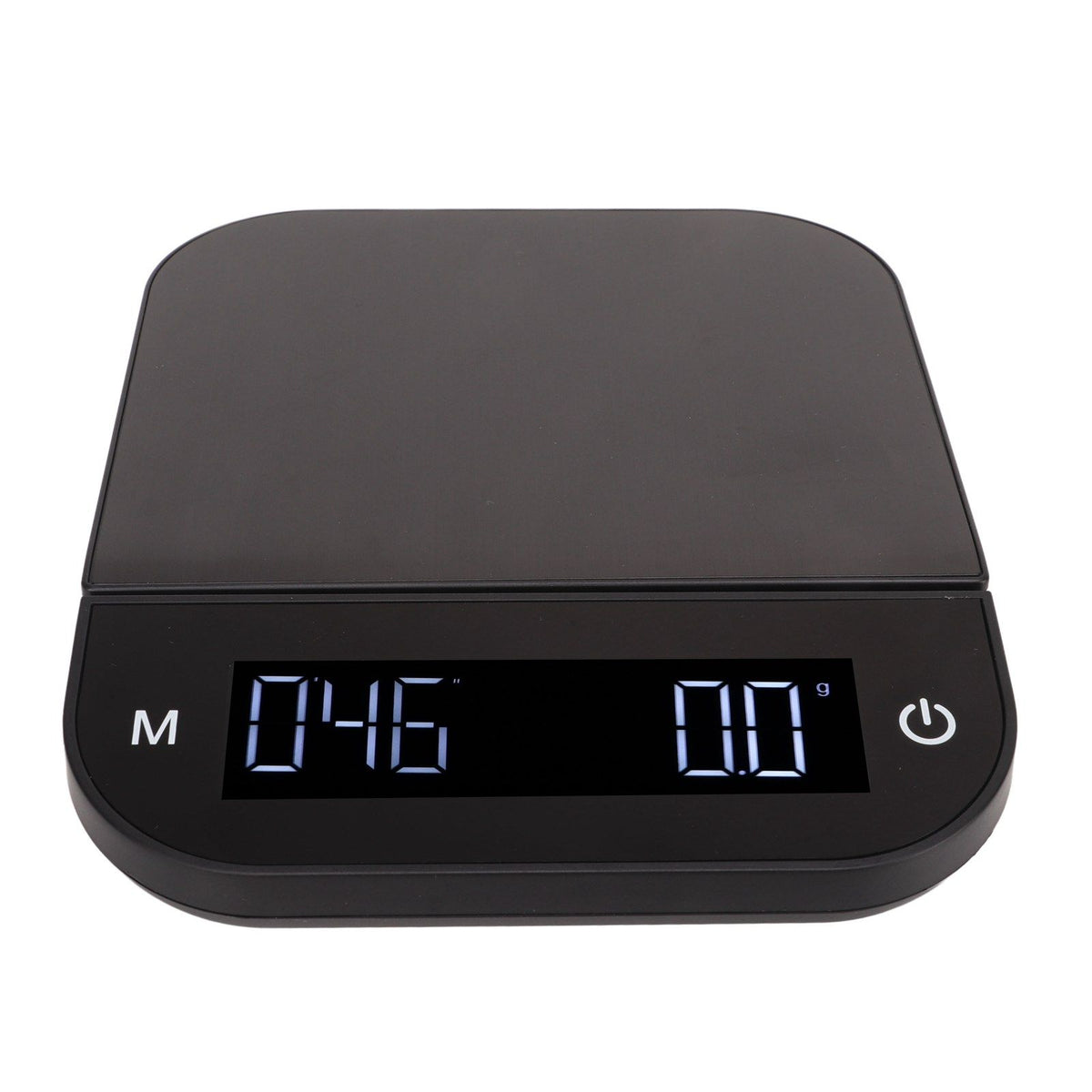Electric Kitchen Food Scale English Version Peeling PC Function Waterproof Timing Flat Coffee Weighing Scale 3kg/0.1g