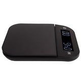 Electric Kitchen Food Scale English Version Peeling PC Function Waterproof Timing Flat Coffee Weighing Scale 3kg/0.1g - 45-Degree Angle