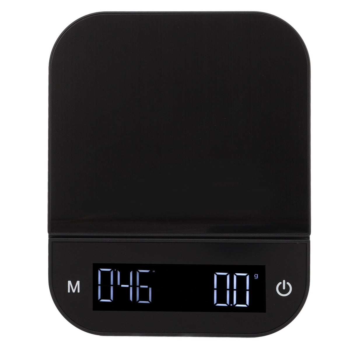 Electric Kitchen Food Scale English Version Peeling PC Function Waterproof Timing Flat Coffee Weighing Scale 3kg/0.1g