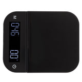 Electric Kitchen Food Scale English Version Peeling PC Function Waterproof Timing Flat Coffee Weighing Scale 3kg/0.1g