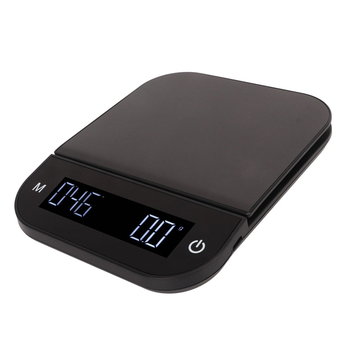 Electric Kitchen Food Scale English Version Peeling PC Function Waterproof Timing Flat Coffee Weighing Scale 3kg/0.1g