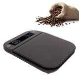 Electric Kitchen Food Scale English Version Peeling PC Function Waterproof Timing Flat Coffee Weighing Scale 3kg/0.1g - Extra Image