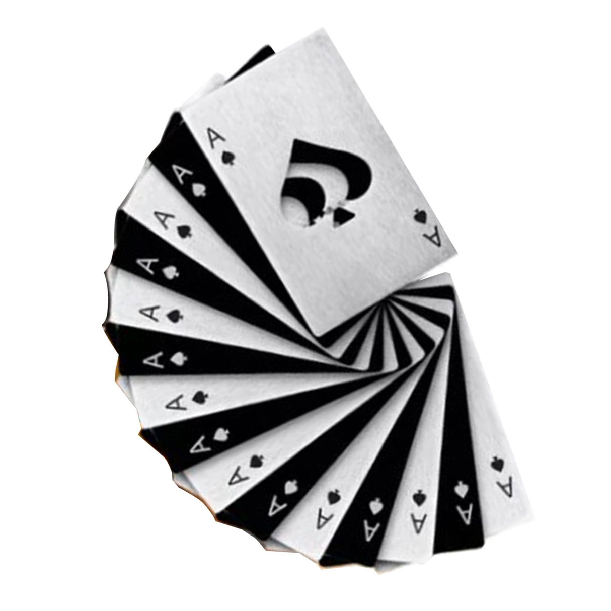 20pcs Stainless Steel Poker Card Bottle Opener Rust Prevention Exquisite Beer Bottle Opener for Party Home